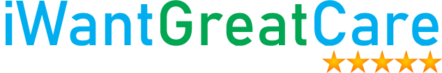 Iwantgreatcare custom logo